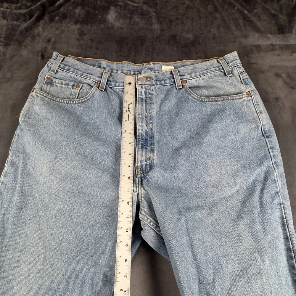 Levi's 560 Relaxed Fit Jeans Mens 42x30 Light Wash Denim Tapered Leg